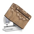 thumbnail image 1 of HELLHERO Vintage Damask Pattern Sewing Machine Cover with Handle Washable Easy Storage Home Accessories, 1 of 8