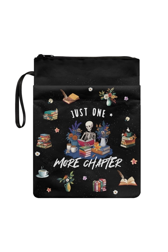 Washable Polyester Protector Wrap Bag Waterproof Hardcover Notebook Bible Journal Textbooks Paperbacks for Books Lovers 11.4 Inch X 8.66 Inch