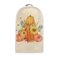 thumbnail image 1 of HELLHERO Waterproof Dust Cover with Hand Strap Stylish 15.94"H x 9.45"L x 7.28"W, Watercolor Autumn Harvest, 1 of 6