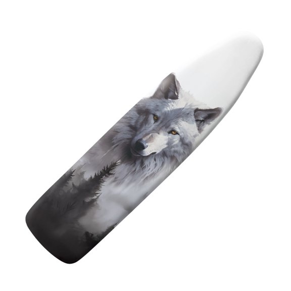 HELLHERO Wolf Forest Ironing Board Covers Easy to Install Replacement Elastic Edge Washable