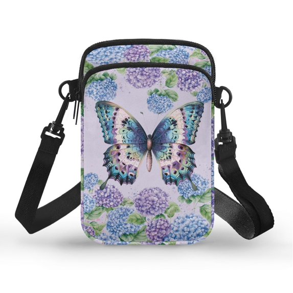 HELLHERO Women Shoulder Bag for Adults Daily Use Butterfly Crossbody Sling Bag Adjustable Shoulder Strap