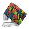 thumbnail image 1 of HELLHERO Xmas Sewing Machine Cover Easy to Clean Reusable Storage Pocket Colorful Leaf Pattern Design, 1 of 8