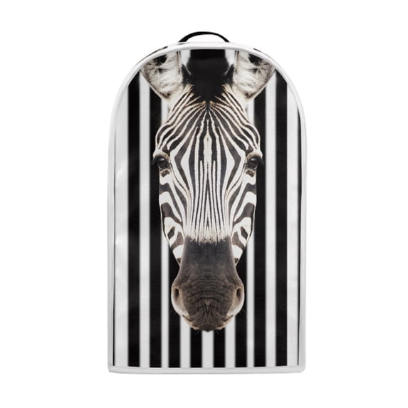 HELLHERO Zebra Pattern Design Dust Cover for Kitchen, Home Kitchen Indoor Top Handle Protective
