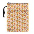 thumbnail image 1 of HELLHERO Zipper Bag Polyester Christian Bag Book Storage Bag with Pocket Book Sleeve Protector Pouch Bible Tote Bags, 11.4 Inch X 8.66 Inch, 1 of 8