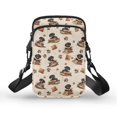 thumbnail image 1 of HELLHERO with Adjustable Strap Shoulder Purse for Outdoor Daily Use(Puppy Paw Prints), 1 of 6