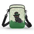 thumbnail image 1 of HELLHERO with Zipper Crossbody Bags, Polyester Travel Crossbody Purse for Men, Women, Turtles, 1 of 7