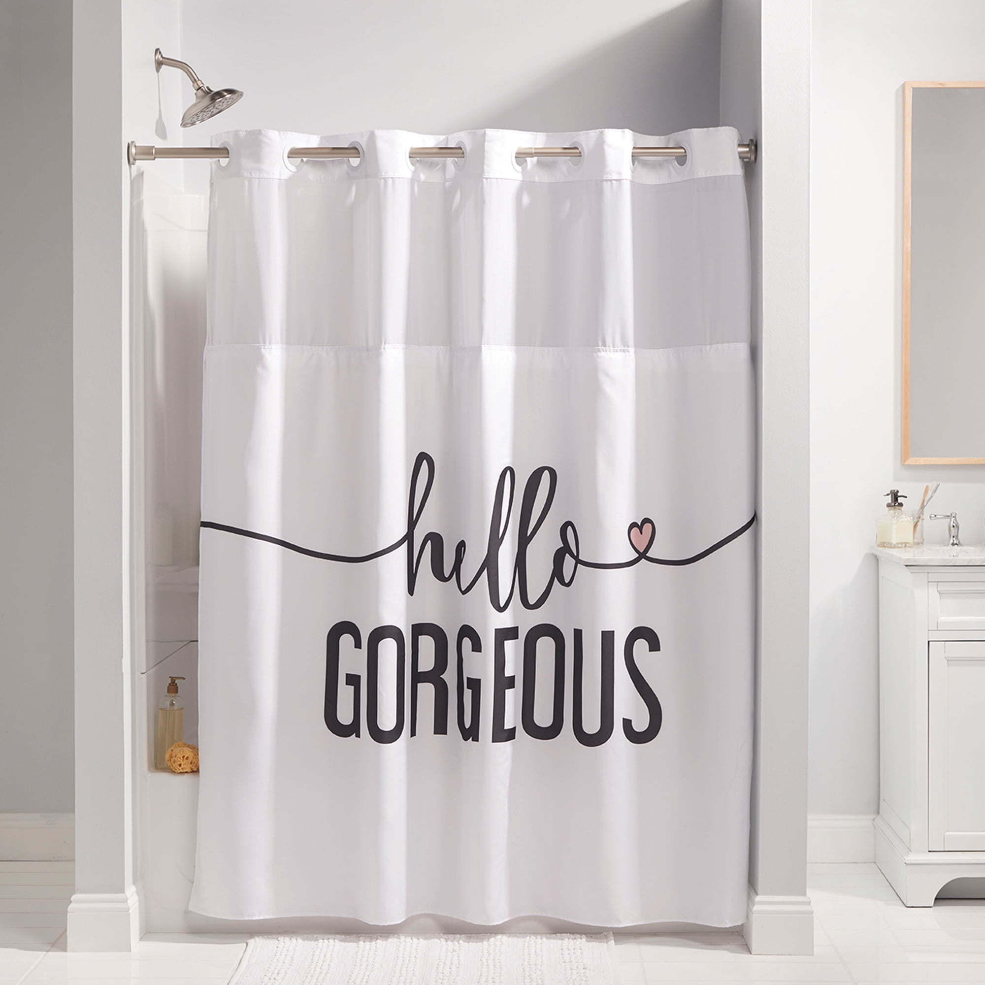 HELLO GORGEOUS PW W/PEVA LINER MULTI