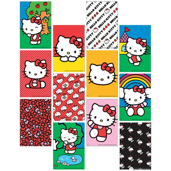 HELLO KITTY 12-PACK POSTER COLLAGE