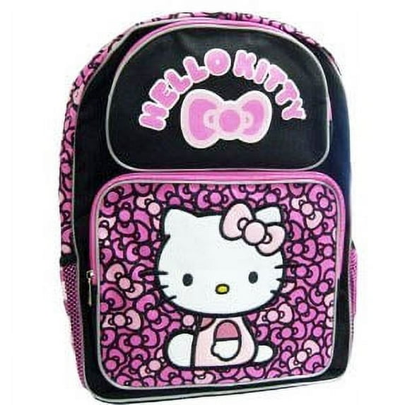 HELLO KITTY 16'' CORDURA BACKPACK BOW PRINT