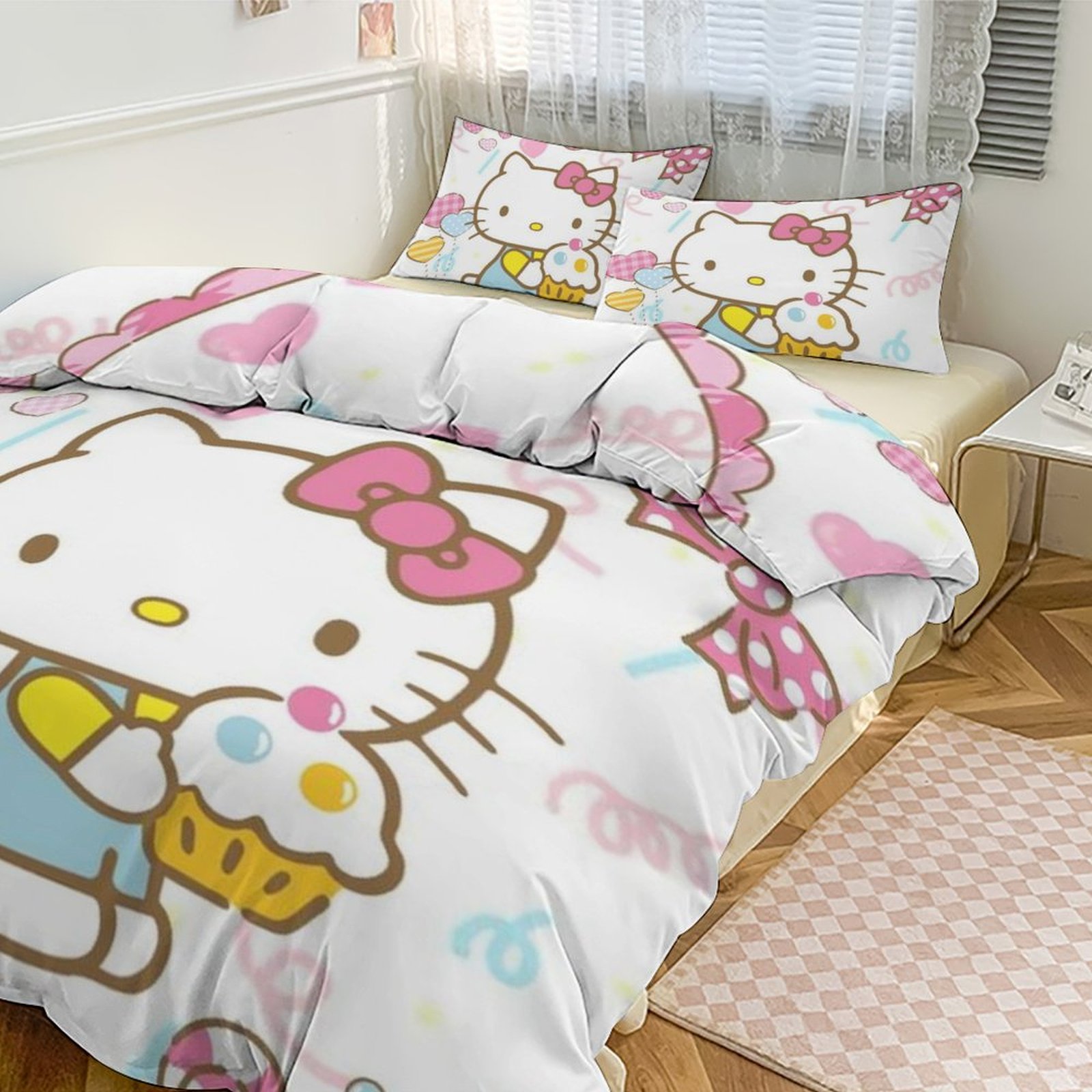 Hello Kitty Bedding Twin Set