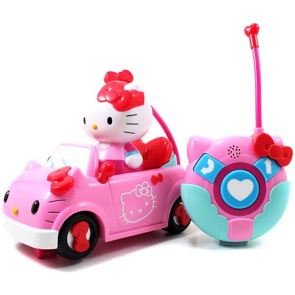 HELLO KITTY CONVERTIBLE REMOTE CONTROL VEHICLE BY JADA TOYS - image 1 of 2