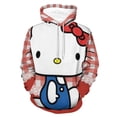 thumbnail image 1 of HELLO KITTY Hoodie with Pocket Anime for Men Women Couple Gift, 1 of 7