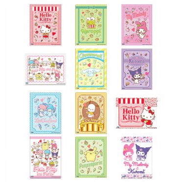 Hello Kitty - Patterns Wall Poster, 14.725" x 22.375" - Walmart.com