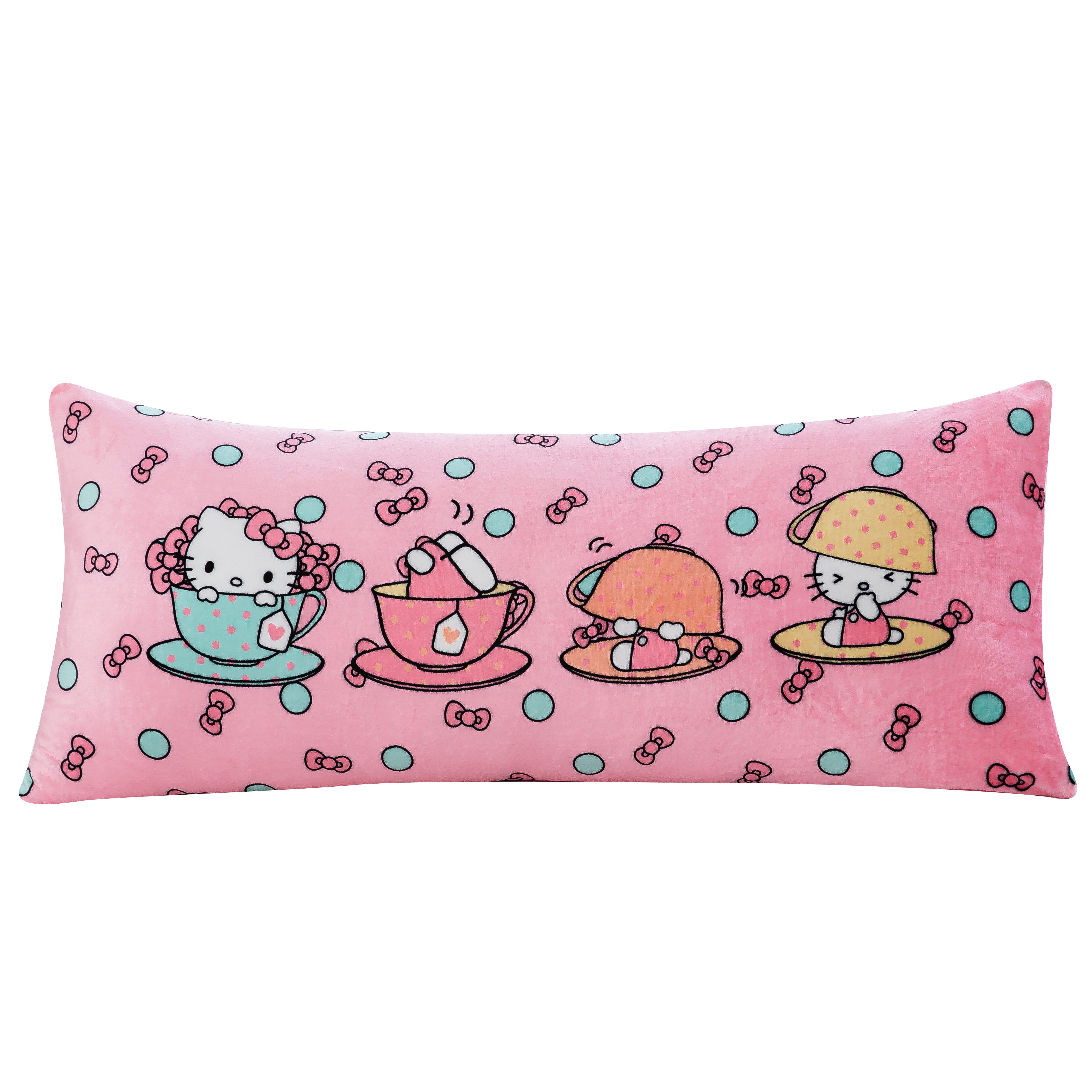 Hello Kitty Tea With Kitty 20x48 Body Pillow