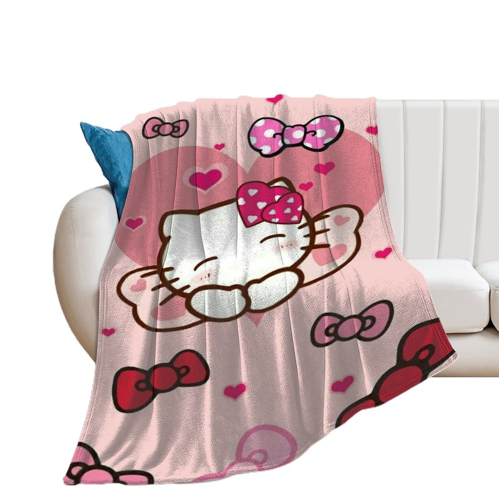 Hello Kitty Throw Blanketnull