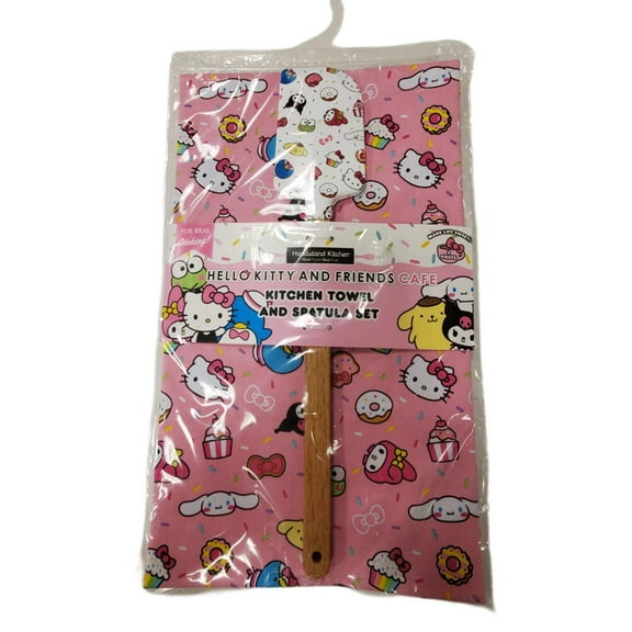 Hello Kitty Cafe Kitchen Towel Spatula Set