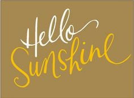 HELLO SUNSHINE TILT, VB COIR NAT GROUND,