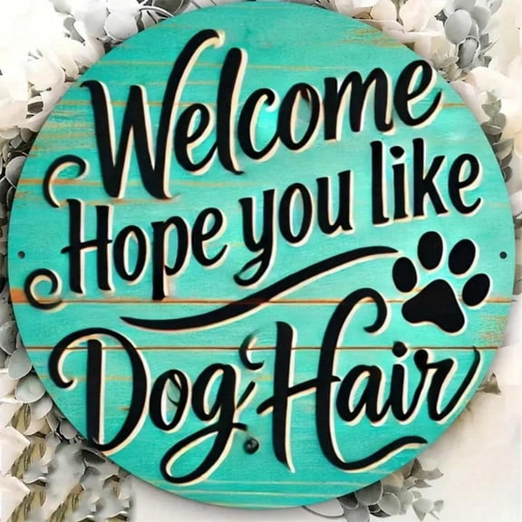 HELLOYOUNG 1 Piece Round Smart Metal Wall Decor 7.87in, Modern Unique Creative Tin Sign for Garden Yard Living Room Bedroom Kitchen Bathroom Halloween, TikTok Viral New Arrival, Best Gift Idea