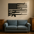 thumbnail image 1 of HELLOYOUNG  11.81 Inch Vintage Patriotic Gun Metal Decor Art Deco Flag American Flag Gun Metal Wall Art- Personalized Home Accent for Independence Day, 1 of 24