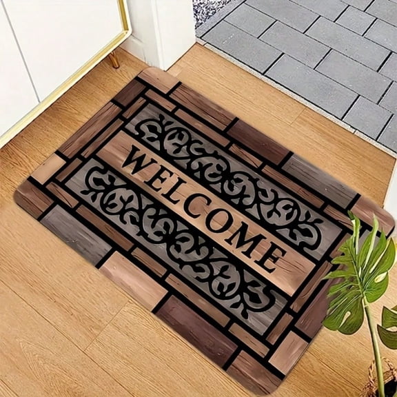 HELLOYOUNG Diatom Mud Mat Entryway Rug Non Slip Water Absorbent Floor Mat for Bedroom Kitchen Bathroom Door, Quick Dry