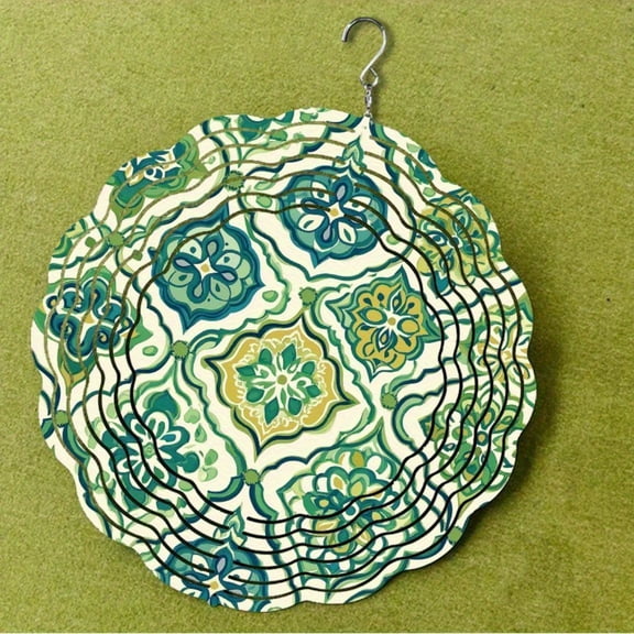 HELLOYOUNG Metal Wind Chimes Outdoor Garden Decor Spinning Wind Turbine for Patio Balcony Holiday Gift