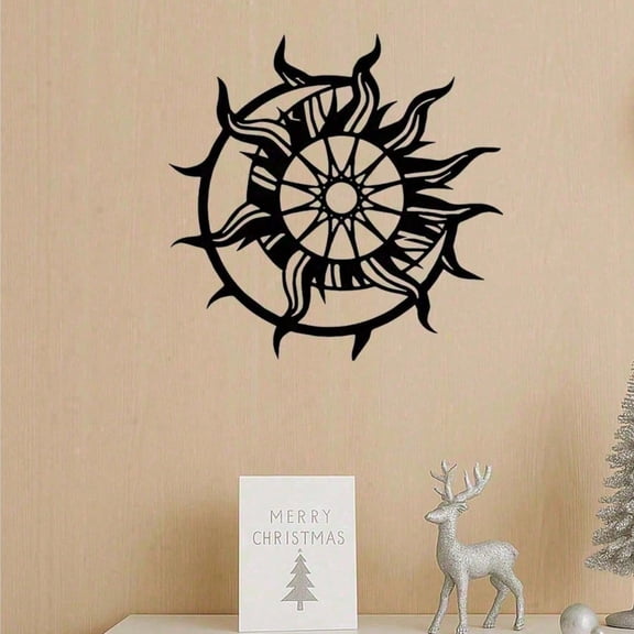 HELLOYOUNG Solar System Wall Art Metal Planet Sculpture with Light Rays Modern Home Decor for Living Room Bedroom Office Nursery Astronomy Gift Housewarming Present