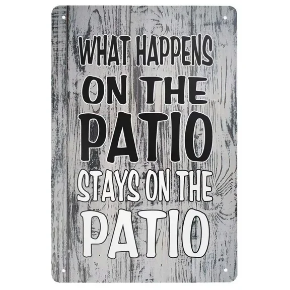 HELLOYOUNG Vintage Man Cave Metal Signs Tool Rules Wall Posters Farm Fresh Decoration for Garage Garden Home Cafe Living Room Club Bar