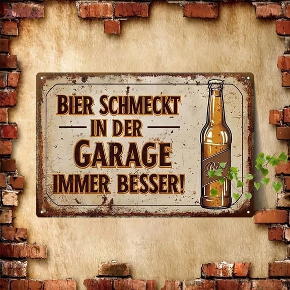 HELLOYOUNG Vintage Metal Bar Sign 2D Sarcastic Beer Decor for Man Cave Garage Wall Art Funny Pub Tavern Home