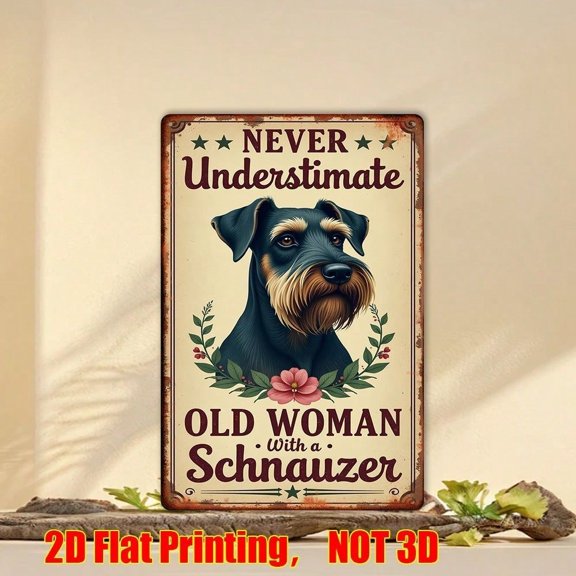 HELLOYOUNG Vintage Metal Wall Art 12x8 Inch Aluminum Sign, Rustic Home Cafe Decor, Retro Tin Poster for Living Room