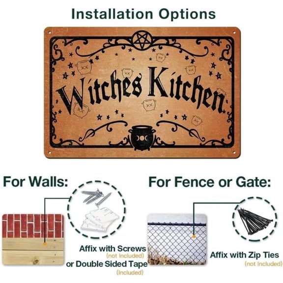 HELLOYOUNG Wizards Welcome, Muggles Tolerated - 12x8 Inch Funny Decorative Sign, Home Decor Signs, Welcome Sign, Wizardry Haunted House Kitchen Decor Door Decor Wizards Welcome, Muggles Tolerated