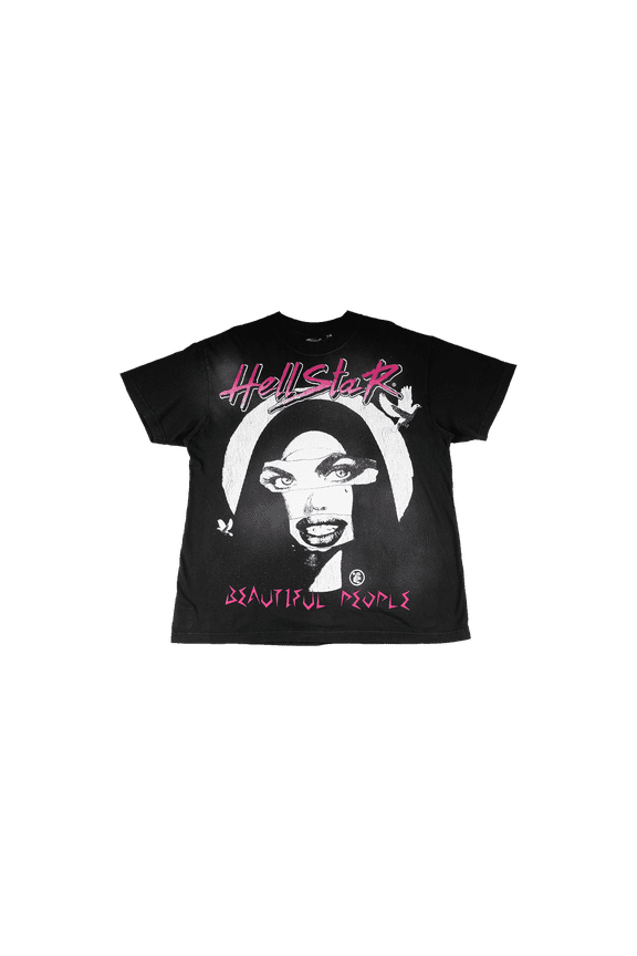MENS BEAUTIFUL PEOPLE TEE "Black" HSR182 HSR182 from Stadium Goods