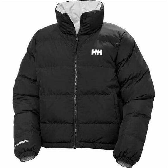 HELLY HANSEN PUFFER JACKET - SIZE: SMALL - BLACK