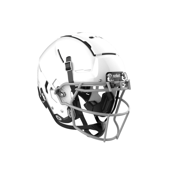 Schutt Youth F7 LX1 Football Helmet with attached Facemask, Size Youth Small, White