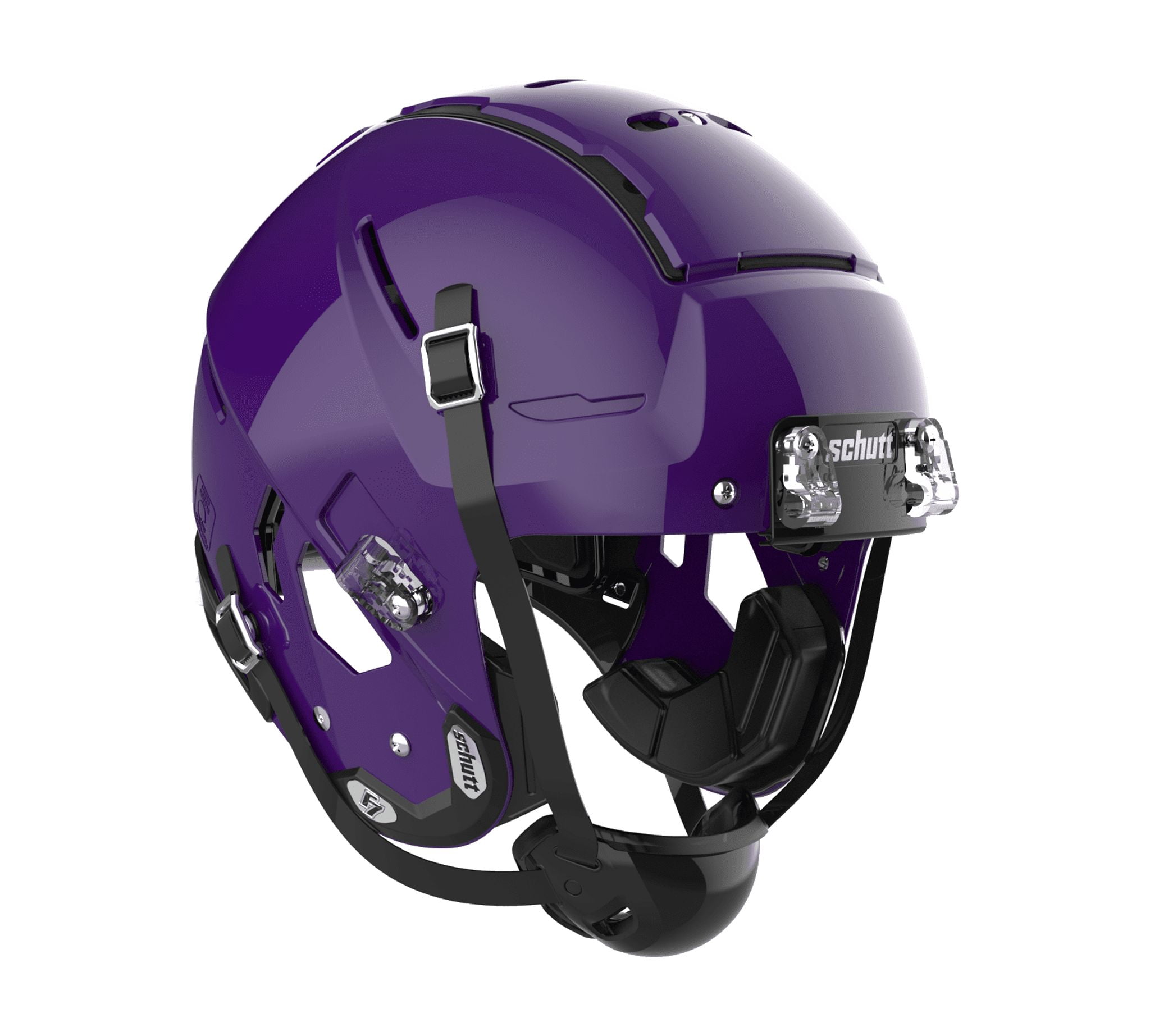f7 helmet purple Schutt F7 VTD Adult Football Helmet No Facemask (Purple, M)