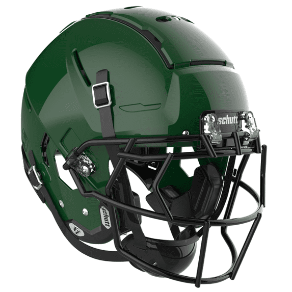 Schutt F7 2.0 Adult Football Helmet, Size Large, Dark Green