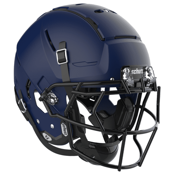 Schutt F7 2.0 Adult Football Helmet, Size Medium, Matte Navy