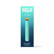 HELO Plus Caffeine Diffuser, Baja Berry - 800 Puffs | 0% Nicotine, Vegan, Sugar-Free, Gluten-Free Aromatherapy