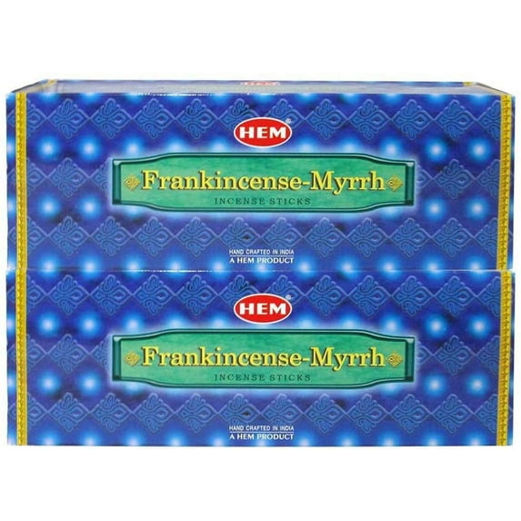 HEM Frankincense & Myrrh, 240 Sticks Box