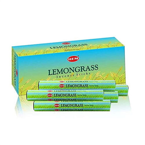 HEM Lemongrass 100 Incense Sticks (5 x 20 Stick Packs)