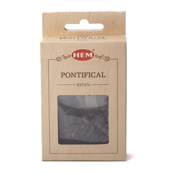 Hem Pontifical Incense Resin Resin Granules for Charcoal Burners - 30 gram Pack