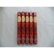 HEM Red Rose 100 Incense Sticks 5 x 20 stick packs