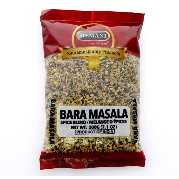 HEMANI Bara Masala Napali Spice Mix - 200g (7.1) - All Natural, Vegan & Gluten Friendly - NON-GMO - Indian Origin
