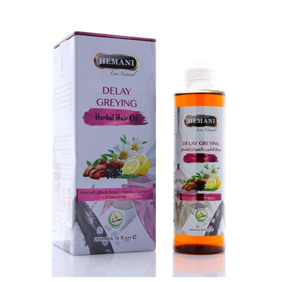 HEMANI Delay Greying Hair Oil 200mL