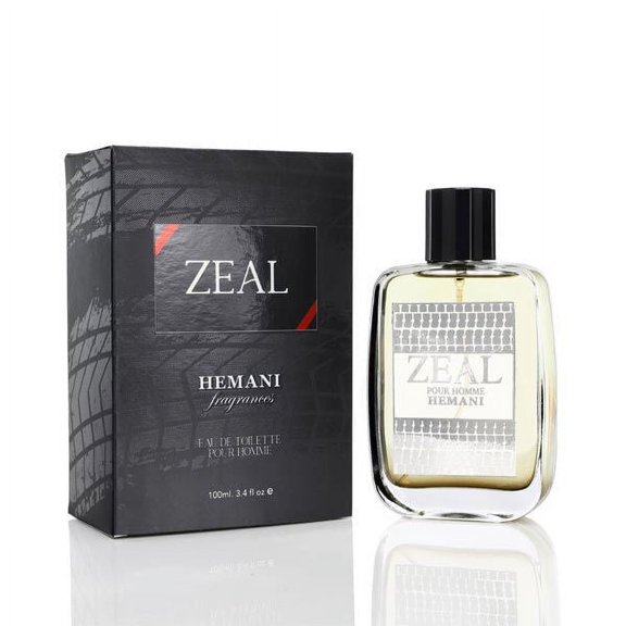HEMANI FRAGRANCES Zeal Perfume for Men 100mL (3.5 FL OZ)