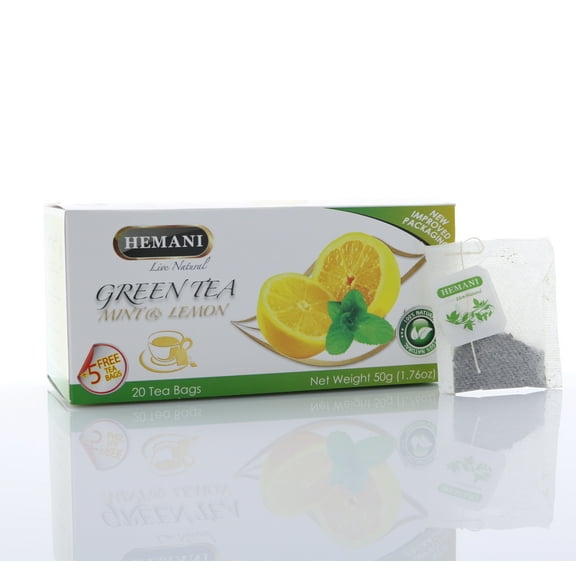 HEMANI Green Tea Mint&Lemon 40g