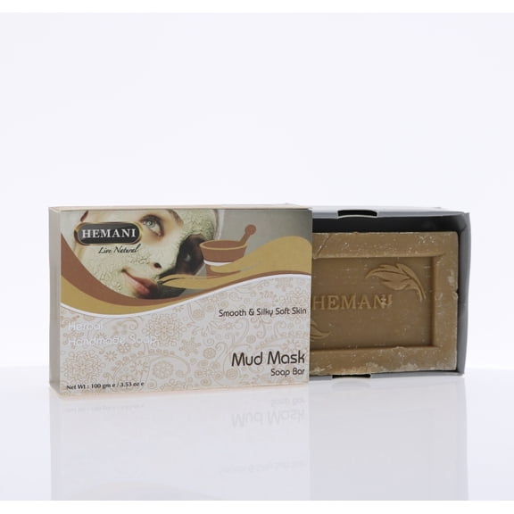 HEMANI Herbal Soap Mud 100g