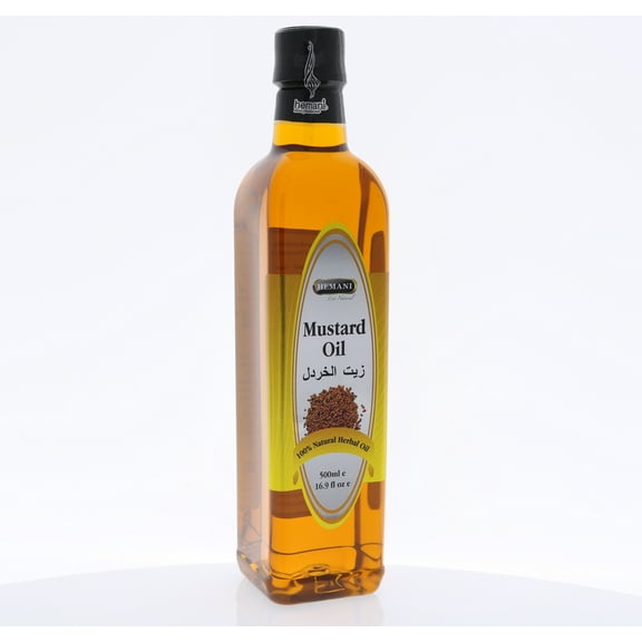 HEMANI Mustard Oil 500ml I 100% Pure and Natural I Cold Pressed
