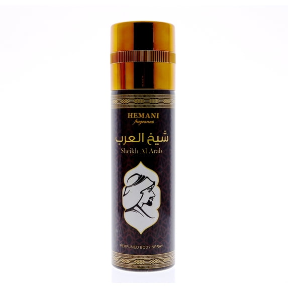 HEMANI Shiekh al Arab Deodorant Spray 200mL (7 OZ) for Men
