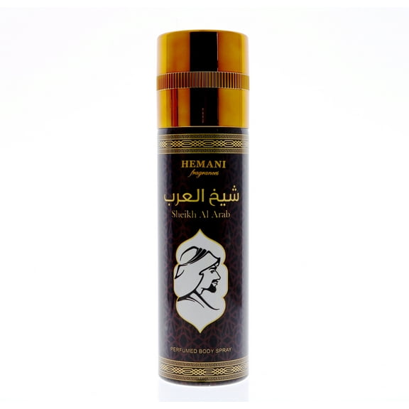HEMANI Shiekh al Arab Deodorant Spray 200mL (7 OZ) for Men