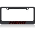 thumbnail image 1 of HEMI License Plate Frame - Black with Red, 1 of 1
